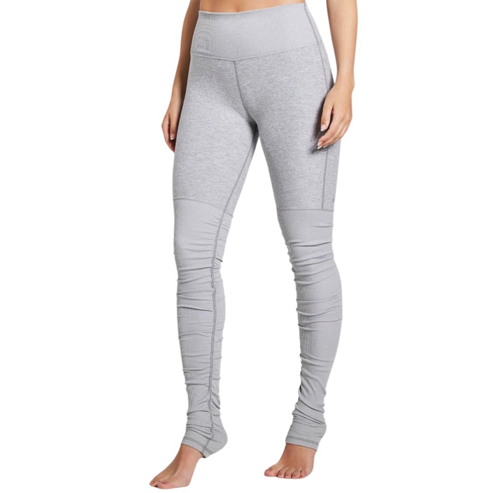ALO Goddess Alosoft Zinc Heather Leggings